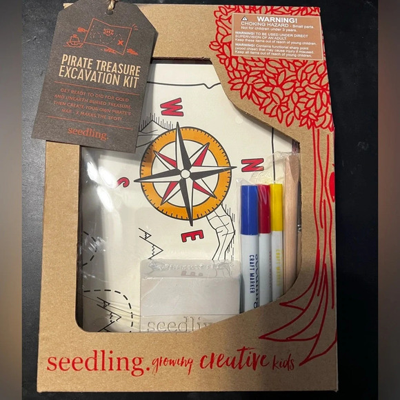 NWT Seedling Pirate Treasure Excavation Kit - Picture 1 of 3